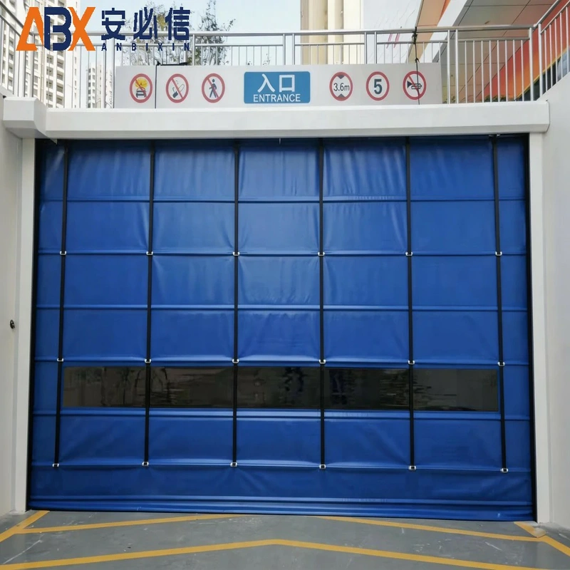 镇江市软帘堆积门